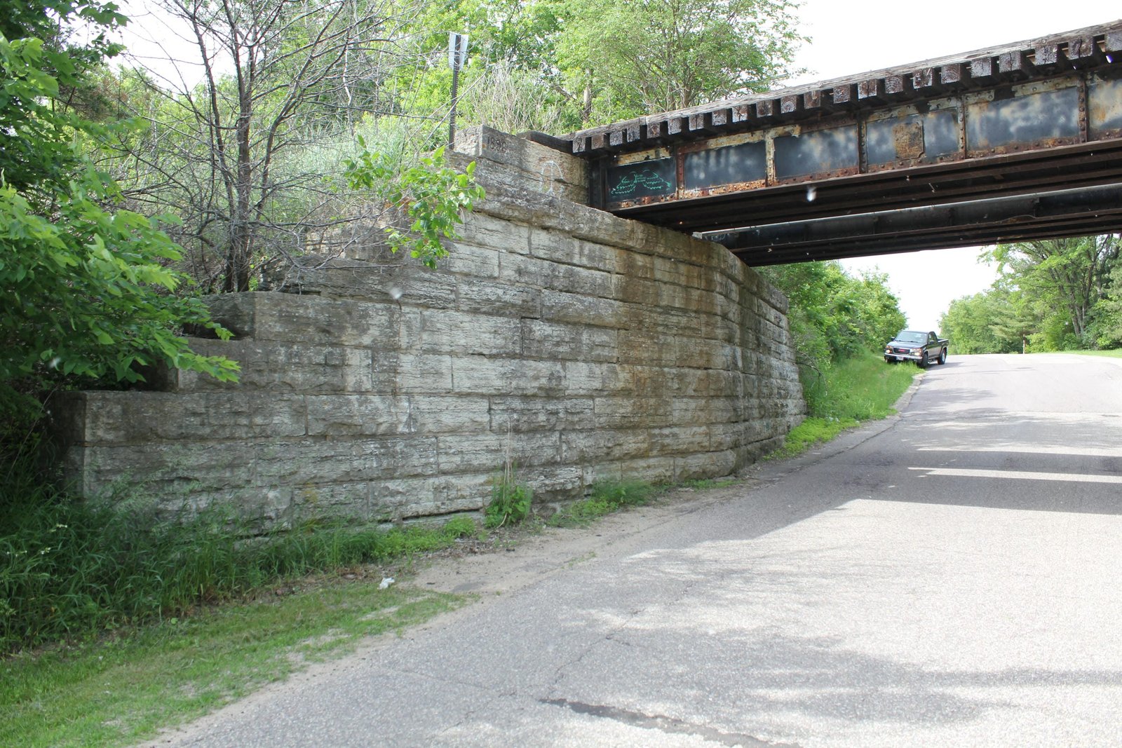West abutment